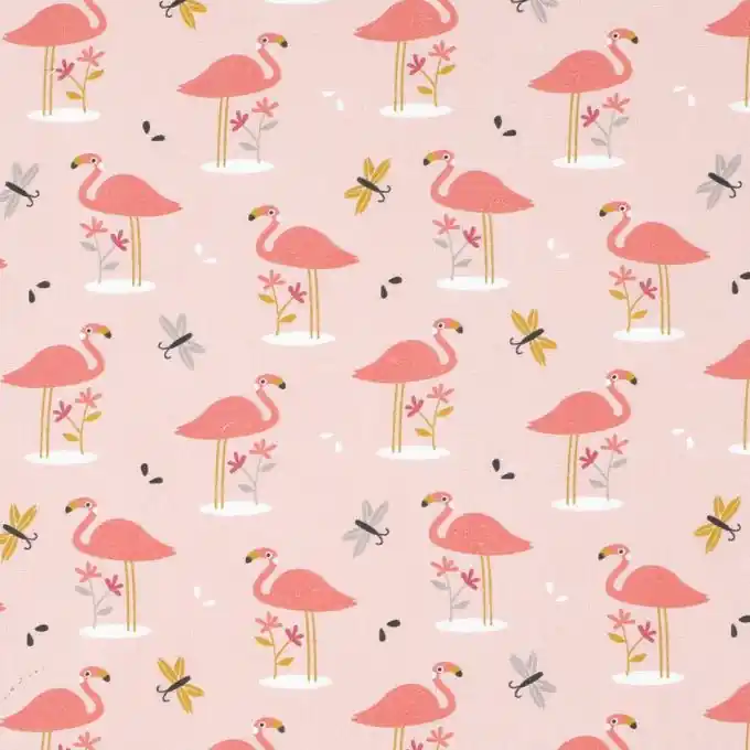 Baumwolle Flamingo Rosa Kostenloser Rückversand
