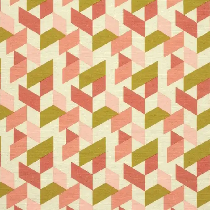 Günstig Baumwollstoff Bachette rosa Pink Palace