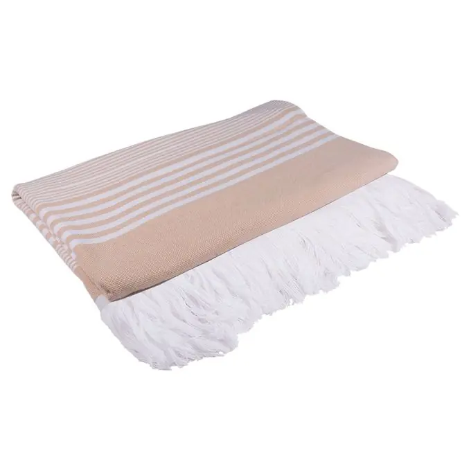 Letzte Chance Fouta gestreift Gelb