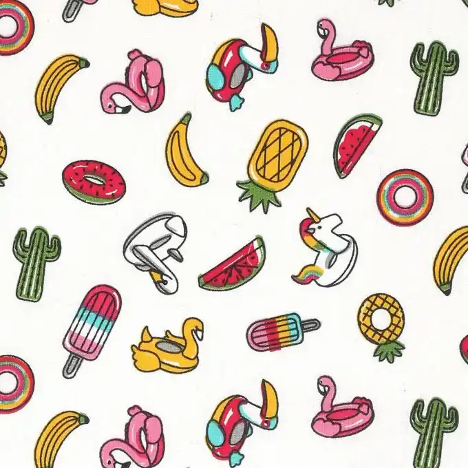 Baumwollstoff bunte Schwimmreifen Direkt Vom Hersteller