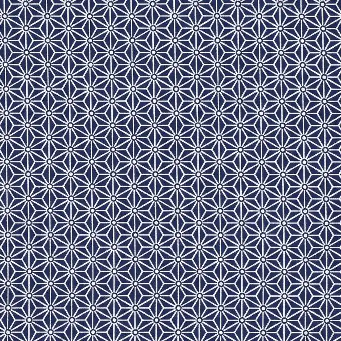 Baumwollstoff Origami Marineblau Direktkauf