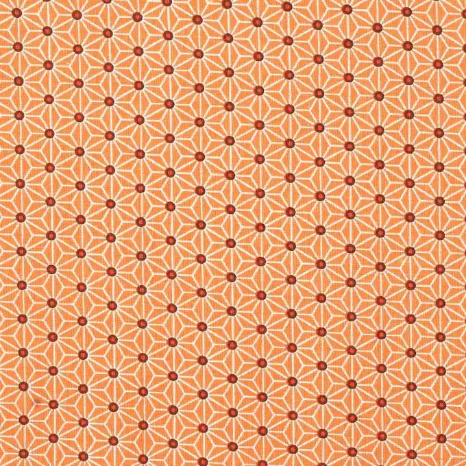 Baumwollstoff Origami Orange Letzte Chance