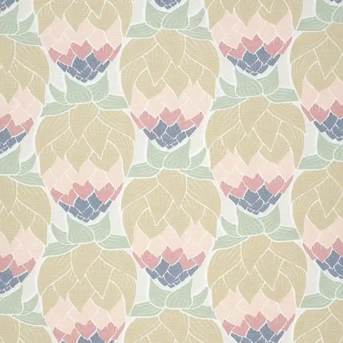 Top-Qualität Schwerer Baumwollstoff Artischocken Grün