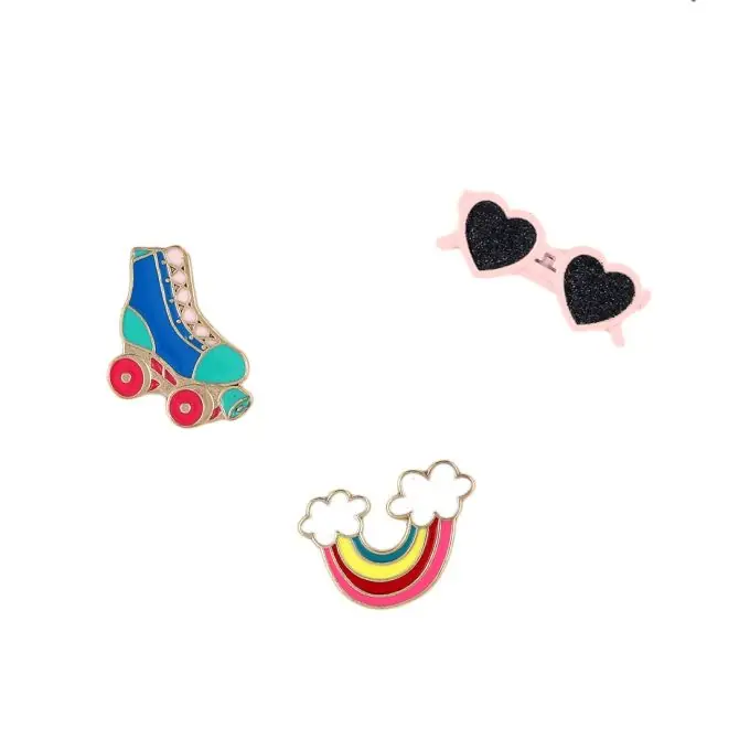 Mengenrabatt 3er Set Pins Vintage