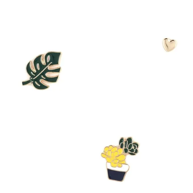 3er Set Pins Green Ausverkauf