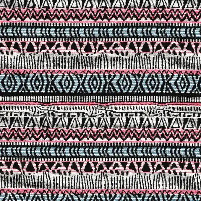 Expressversand Bunter Jacquardstoff