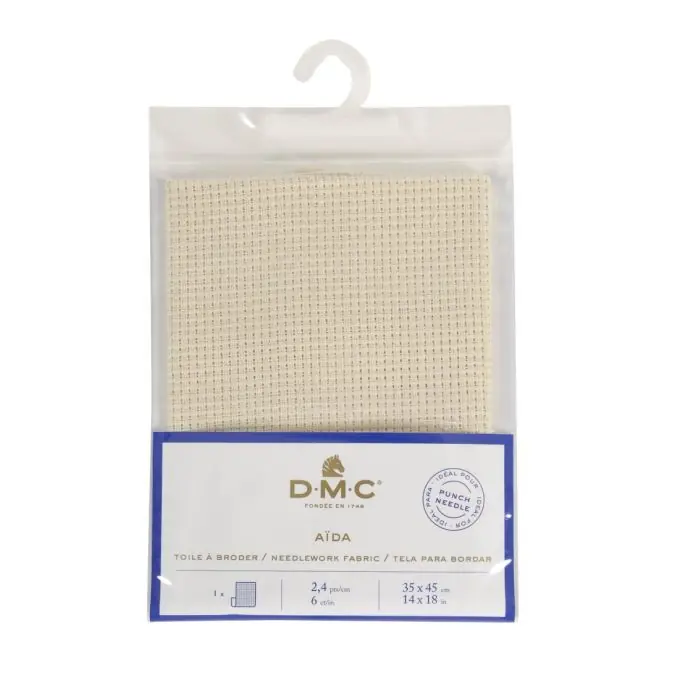 Geprüft Aïda-Stoff für Punch Needle, 35×45 cm