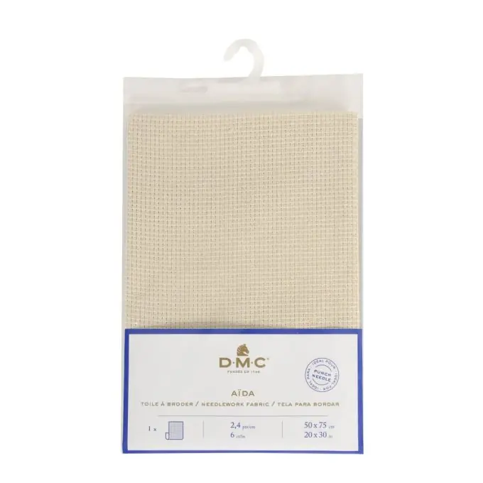Aida-Stoff 2,4pt/cm 50x75cm für Punch Needle Jetzt Zugreifen