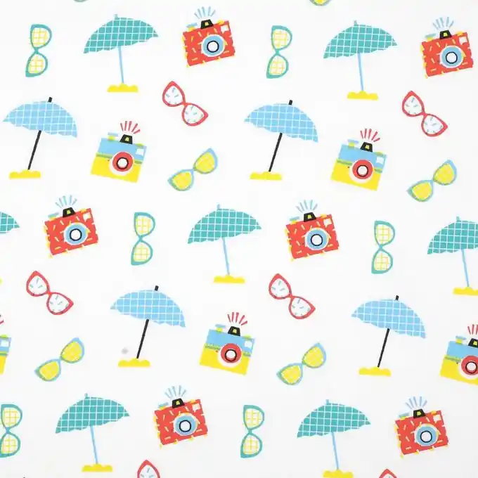 Bestpreis Baumwollstoff Ferien