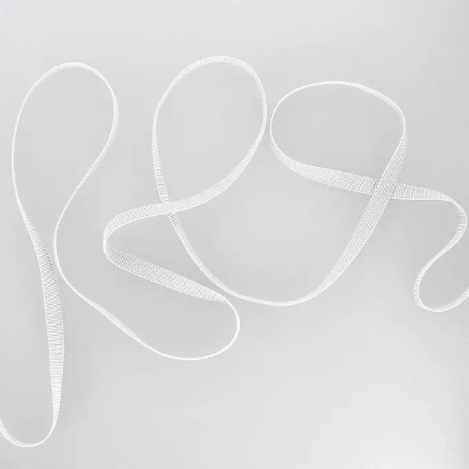 Limited Edition Gummiband 9 mm Weiß