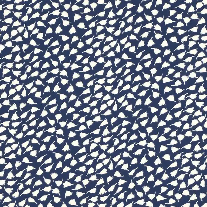 Chiffon Tulpen Blau Markenware