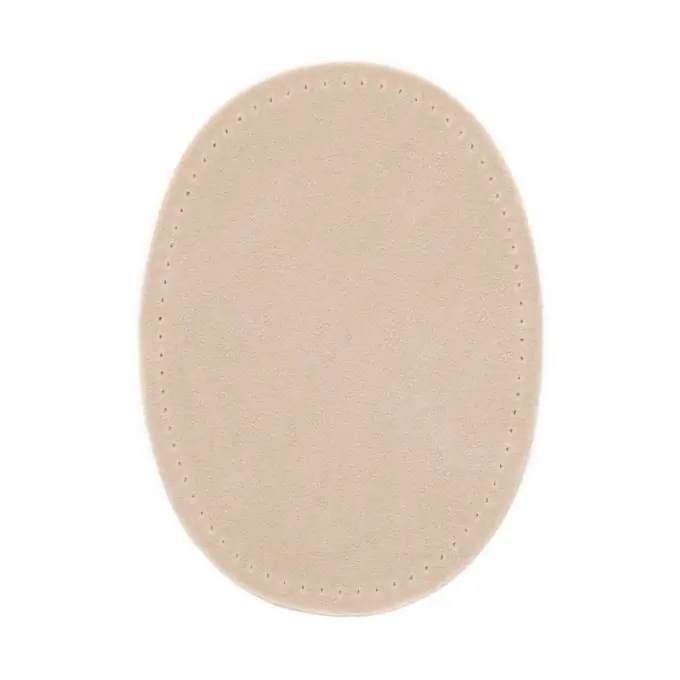 Bestseller Thermoklebende Flicken aus Wildlederimitat – Sandfarben