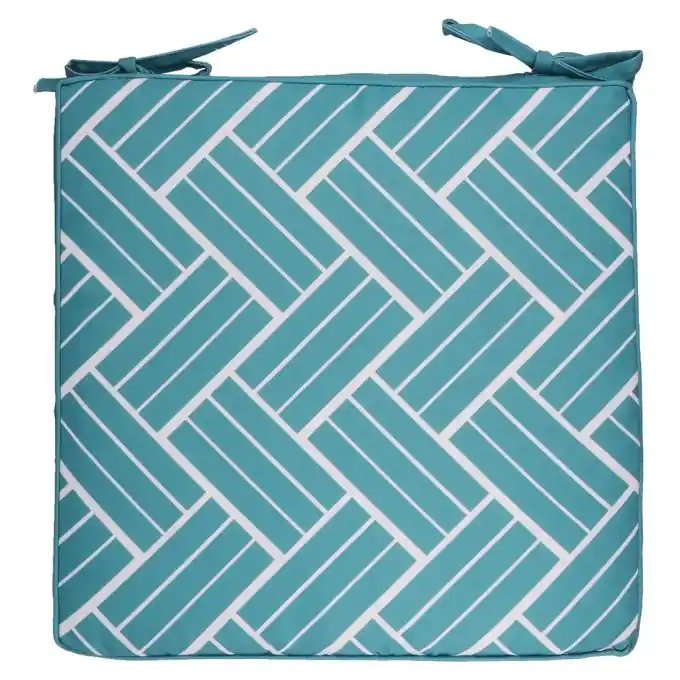 Wasserabweisendes Stuhlkissen Türkis Sonderaktion