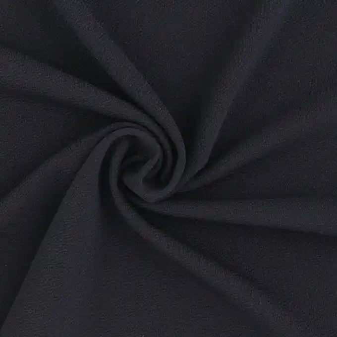 Direkt Vom Hersteller Gerauter Strickstoff, einfarbig marineblau