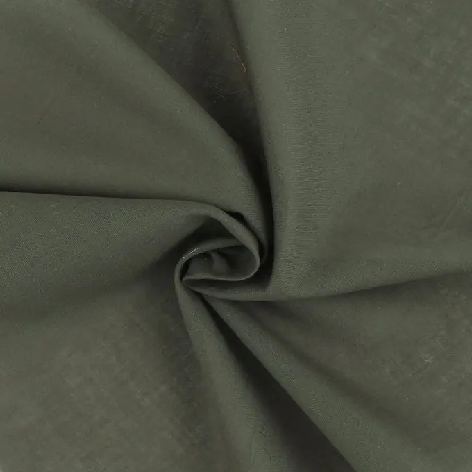 Batist einfarbig Khaki Top-Preis