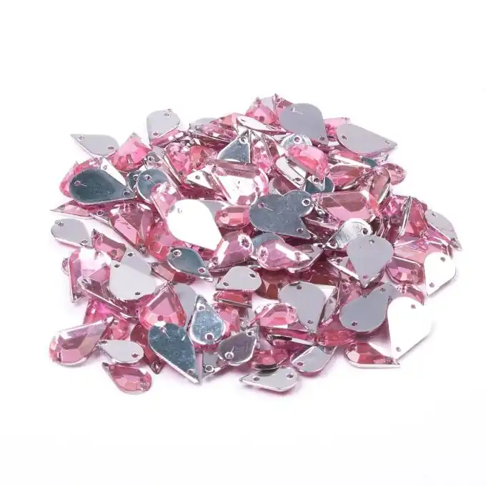 Garantierte Lieferung Pailletten zum Annähen in Tropfenform – MT