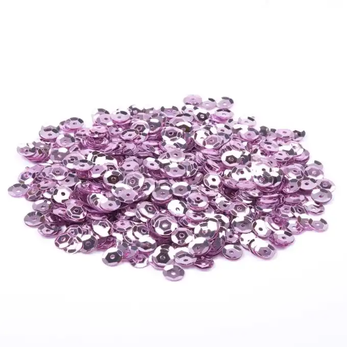 Pailletten MT 6 mm in Rosa Hell Direkt Vom Hersteller
