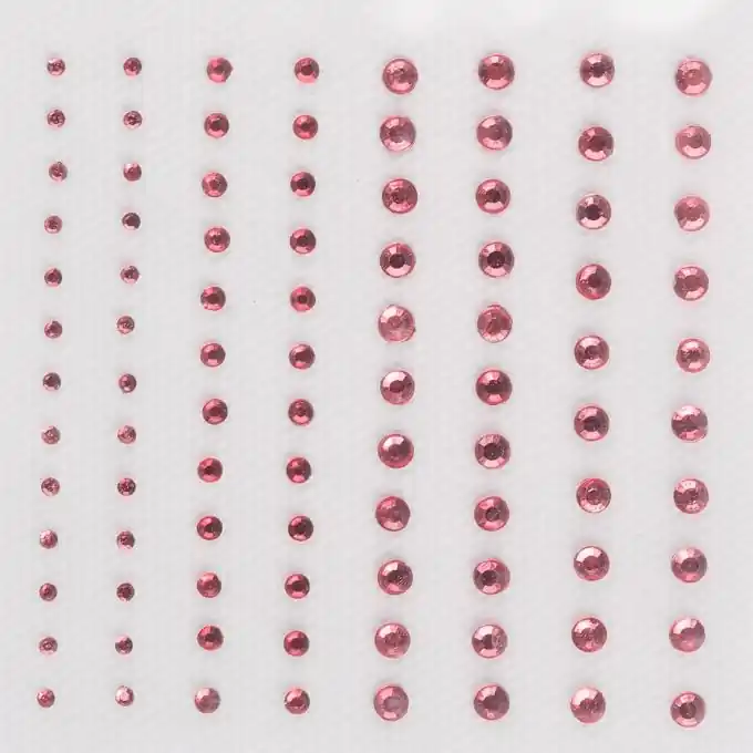 Begrenztes Angebot Strass, aufbügelbar Rot