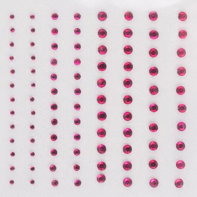 Nur Für Kurze Zeit Strass, wärmeklebend pink