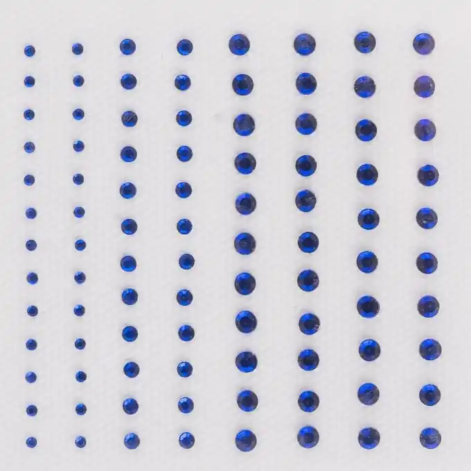 Strass, aufbügelbar Marineblau Solange Der Vorrat Reicht