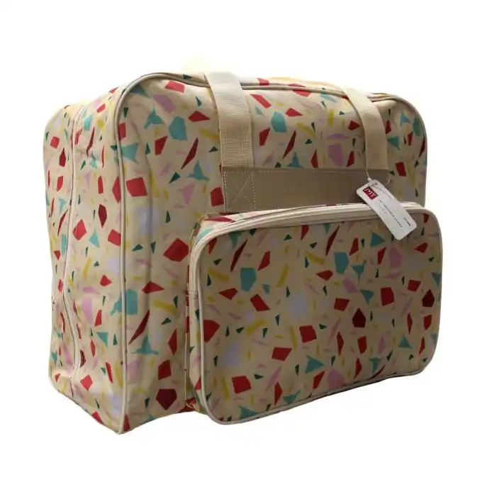 Schneller Versand Nähmaschinetasche Terrazzo