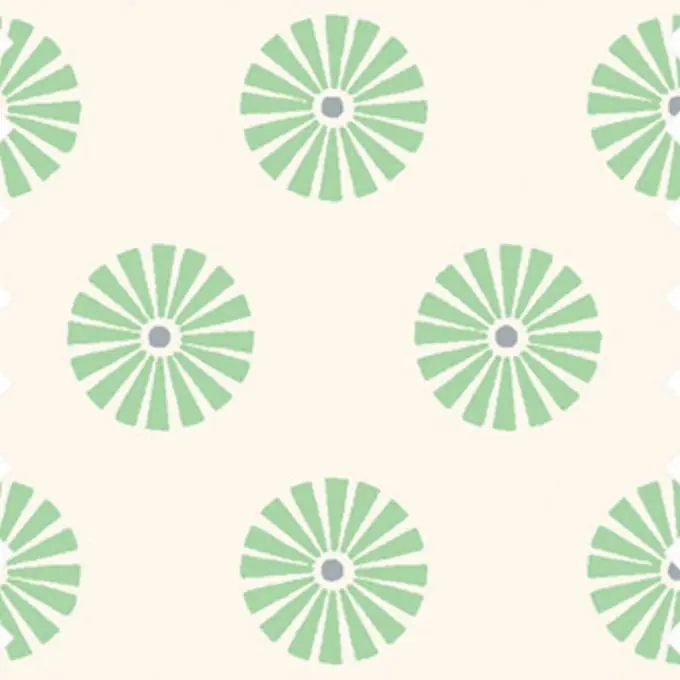 Baumwolle Blüten Grün Nur Für Kurze Zeit