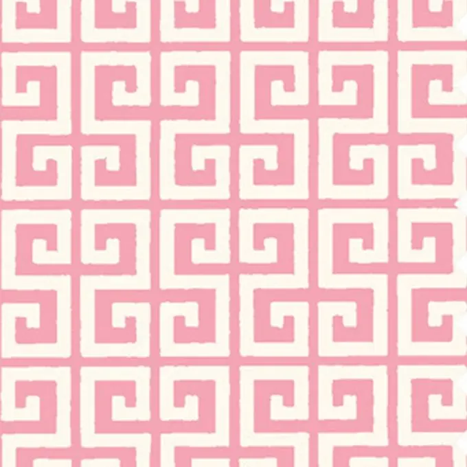 Günstig Baumwollstoff grafisches Muster Rosa