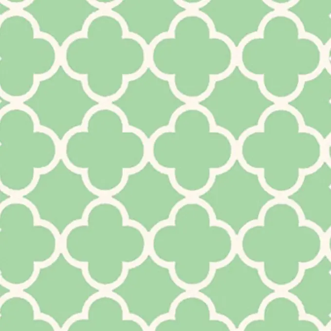 Jetzt Kaufen Baumwollstoff Ornamente Grün