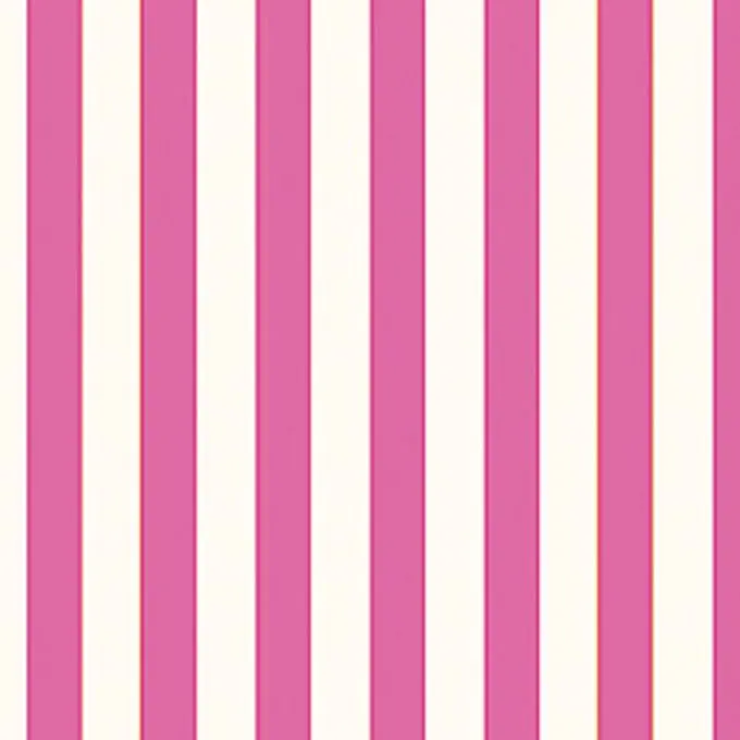 Exklusiv Gestreifter Baumwollstoff Pink