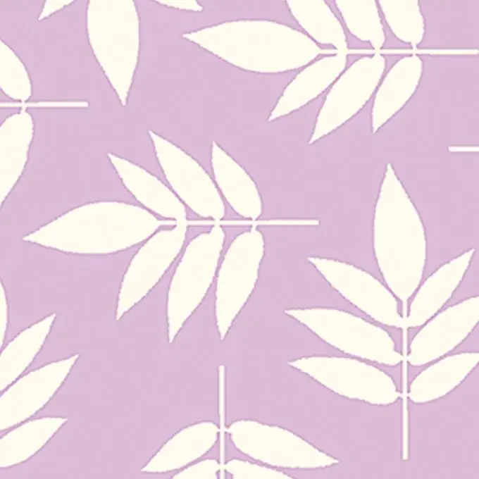 Baumwollstoff Blattmotiv Rosa Versand Am Gleichen Tag