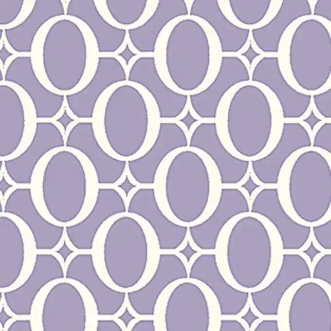 Baumwollstoff Malve Original