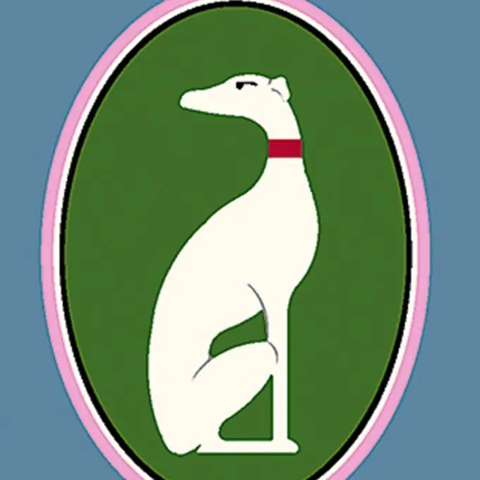 Blauer Baumwollstoff Hundemotiv Meistverkauft