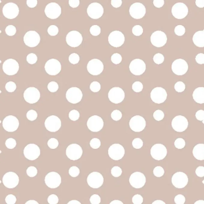 Baumwollstoff Punkte Beige Jetzt Bestellen