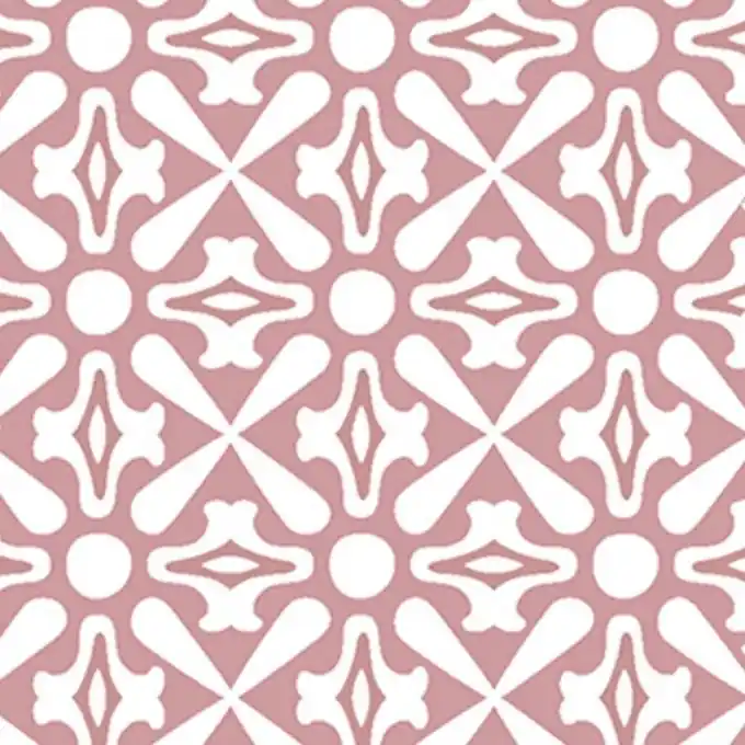 Baumwollstoff Marrakesch Rosa Limited Edition