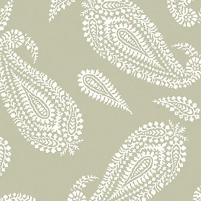 Kostenloser Rückversand Baumwollstoff Paisley Dune