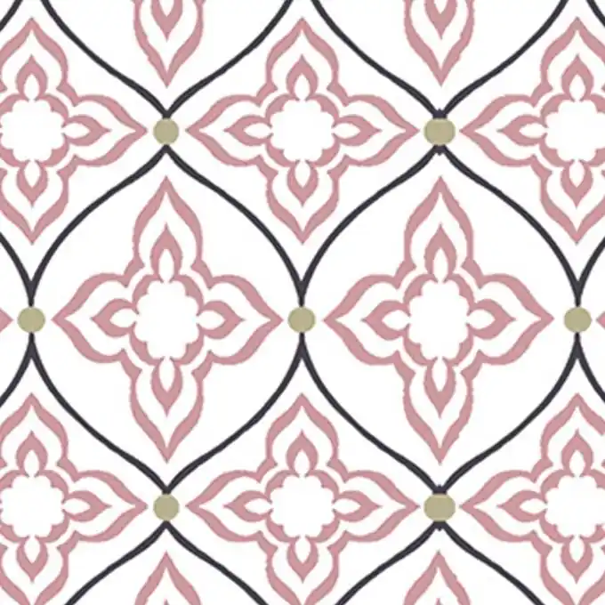 Bestseller Baumwollstoff Hawazin Rosa