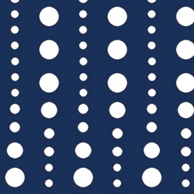 Sonderangebot Baumwollstoff Punkte Blau