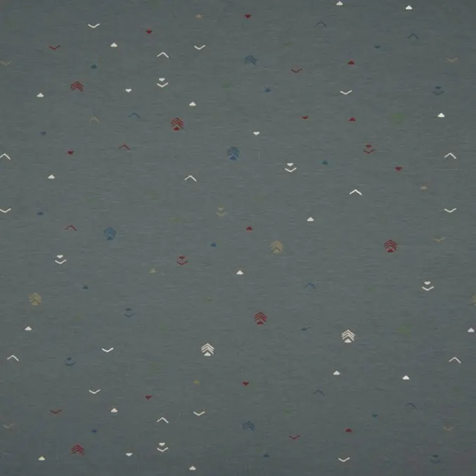 Baumwolljersey, klein gemustert Grün Gratis Versand