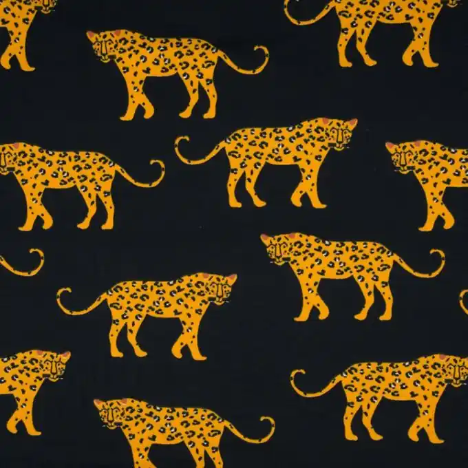 Baumwolljersey Leopard Sale