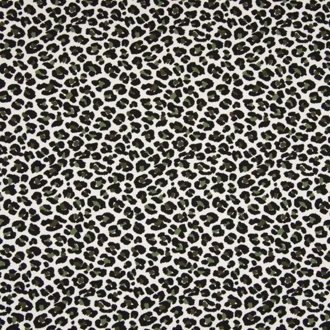 Jersey Leopard Schwarz/Grün Neue Ware