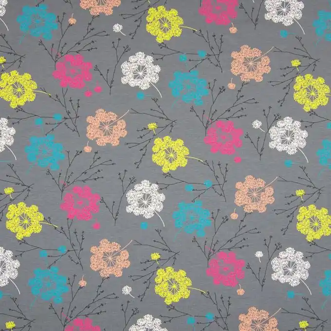 Hochwertig Grauer Baumwolljersey