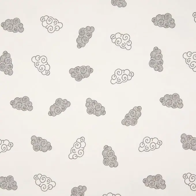 Aktuell Baumwolljersey Wolken