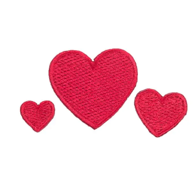 Ab Werk Bügelbild 3 Herzen