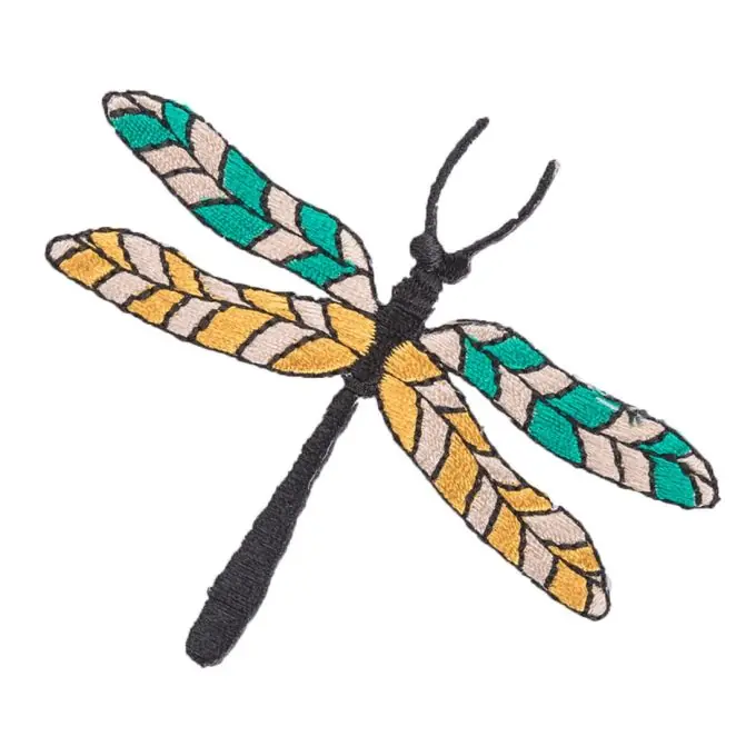 Bügelbild Libelle Kracherpreis