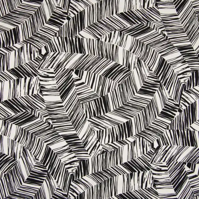 Geprüft Viskosejersey gemustert