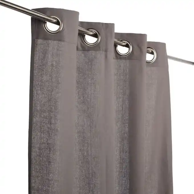 Baumwollvorhang 140×260 cm – Halbpanama – Naturfarben Top-Qualität