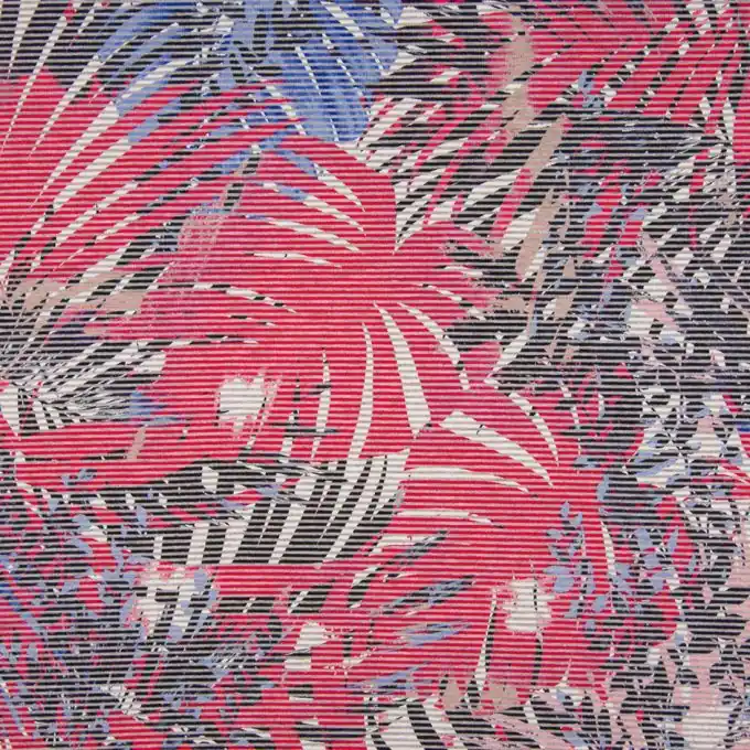 Gestreifter Viskosejersey Preis Gesenkt