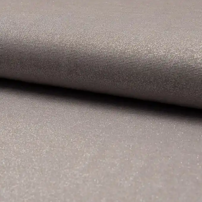 Glänzender Jersey Taupe Geprüft