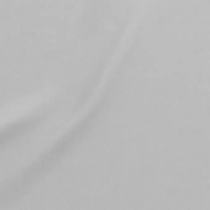Echt Einfarbiger Baumwollstoff Cristina, hellgrau