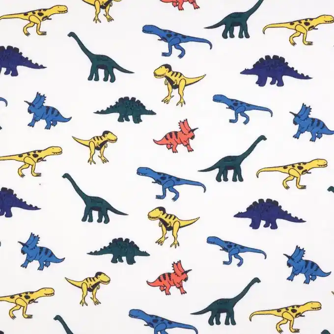 Ab Werk Sweatshirtstoff Dinos